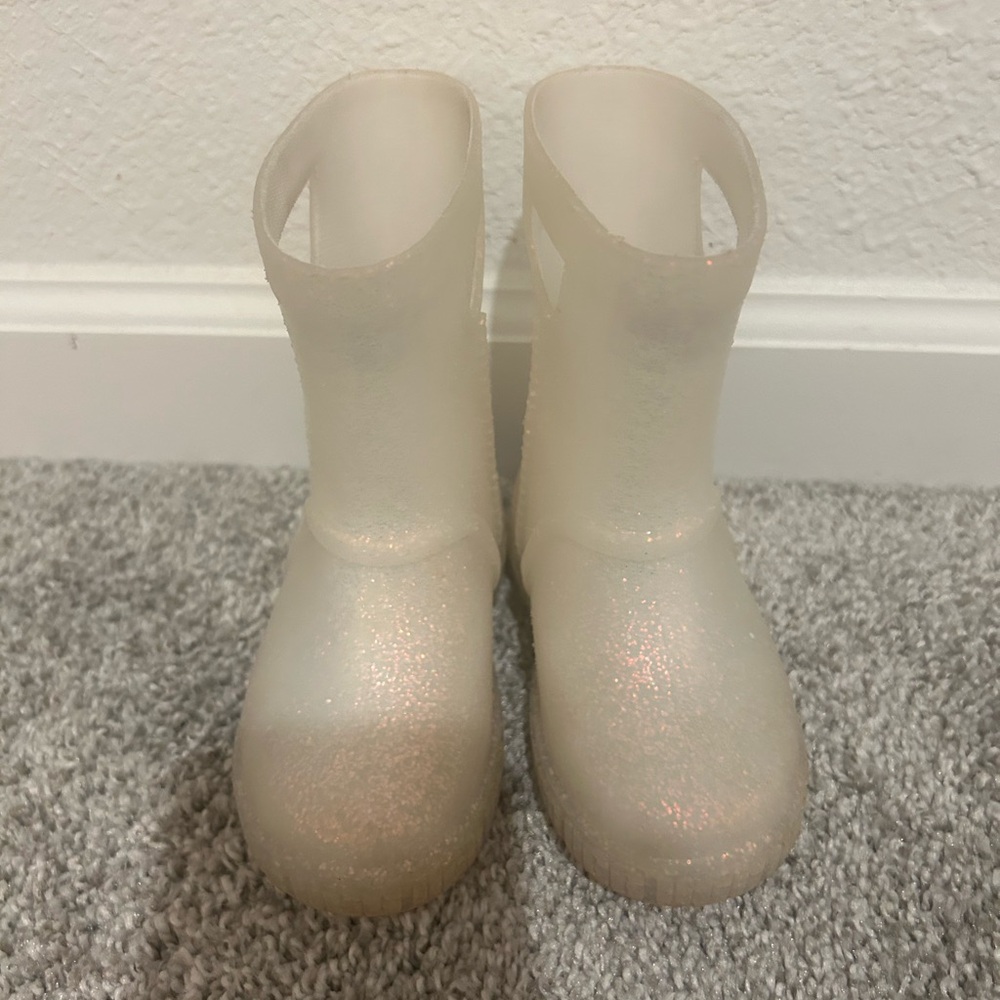 Toddler Girl Ugg Rain Boots, size 6.